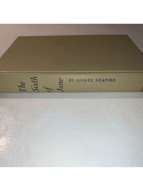 Unbranded Beige Coffee Table Book The Sixth of June One Size